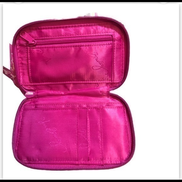Vera Bradley Pink Paisley Wallet - Picture 4 of 4